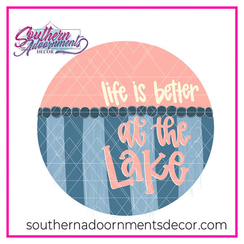 Better at the Lake Template & Digital Cut File