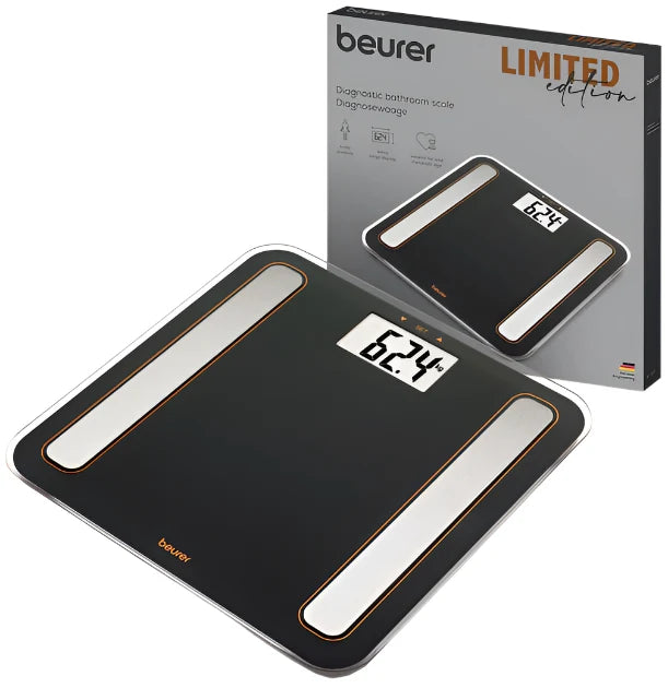 Beurer Bathroom Scale Diagnostic, Black