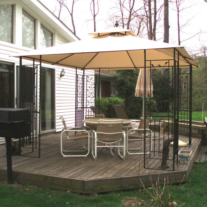 Bond Mfg Leaf Gazebo Replacement Canopy