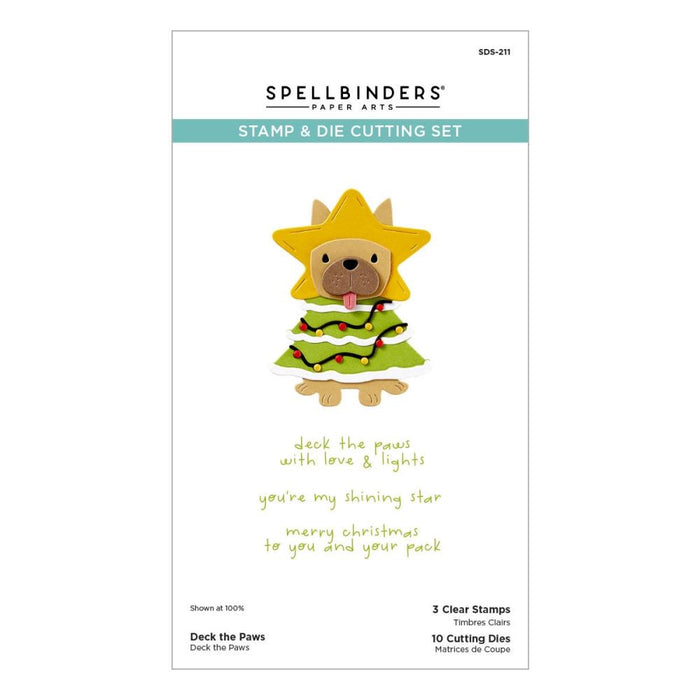 Deck The Paws Cutting Dies by Spellbinders