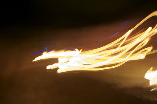 Eagles Flying with Midnight Canvas Light Print