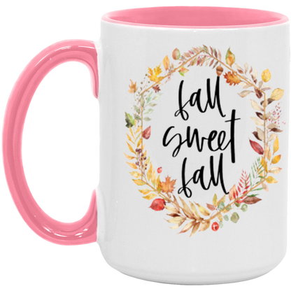Fall Sweet Fall ceramic coffee mug, product photo 5