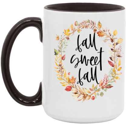 Fall Sweet Fall ceramic coffee mug, product photo 6