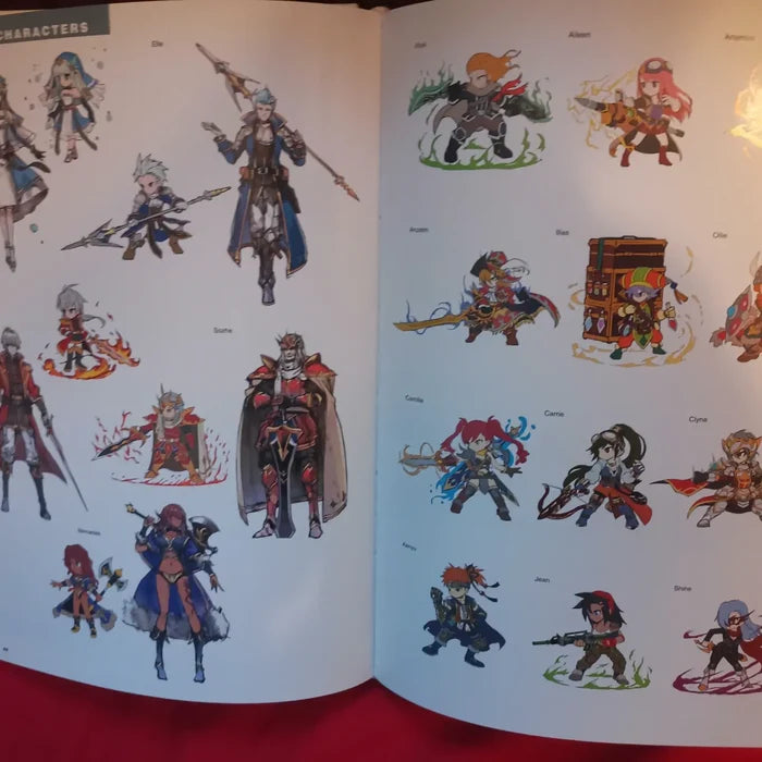 Final Fantasy Brave Exvius - The Art Works - Artbook