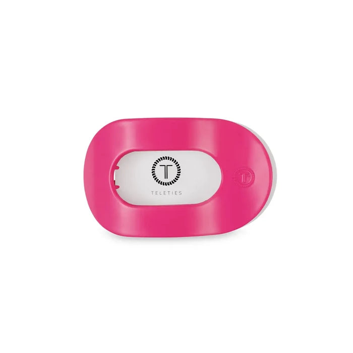 Flat Round Hair Clip Small-Tropical Punch