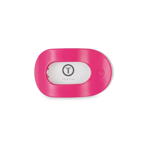 Flat Round Hair Clip Small-Tropical Punch