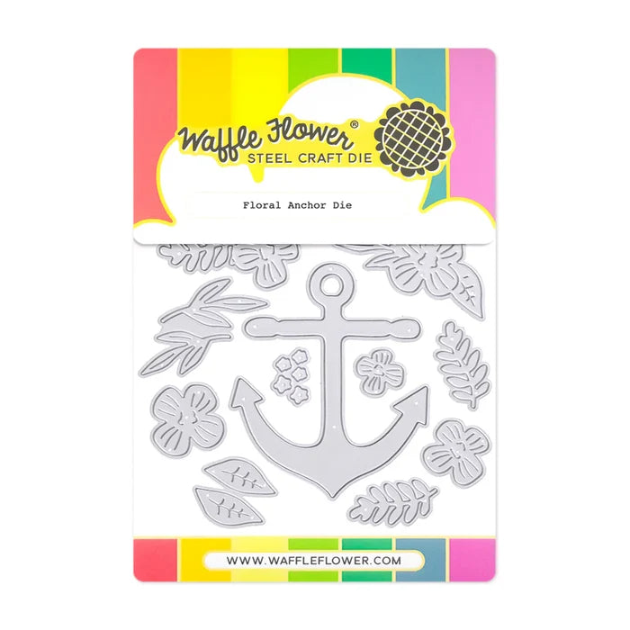 Floral Anchor Die by waffle flower