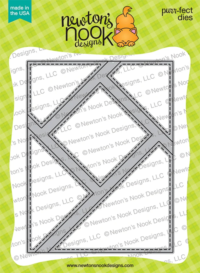 Fractured card die by newton's nook