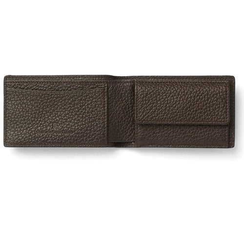 Graf von Faber-Castell, Geldbörse, klein Cashmere, Dunkelbraun-1