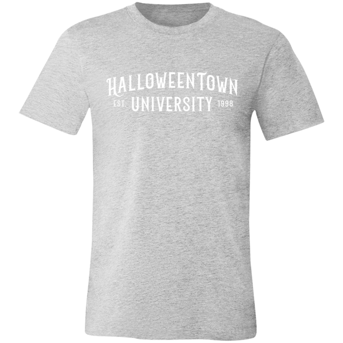 Halloweentown University graphic t-shirt in Athletic Heather