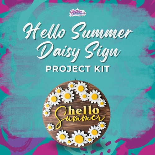 Hello Summer Daisy Sign Project Kit
