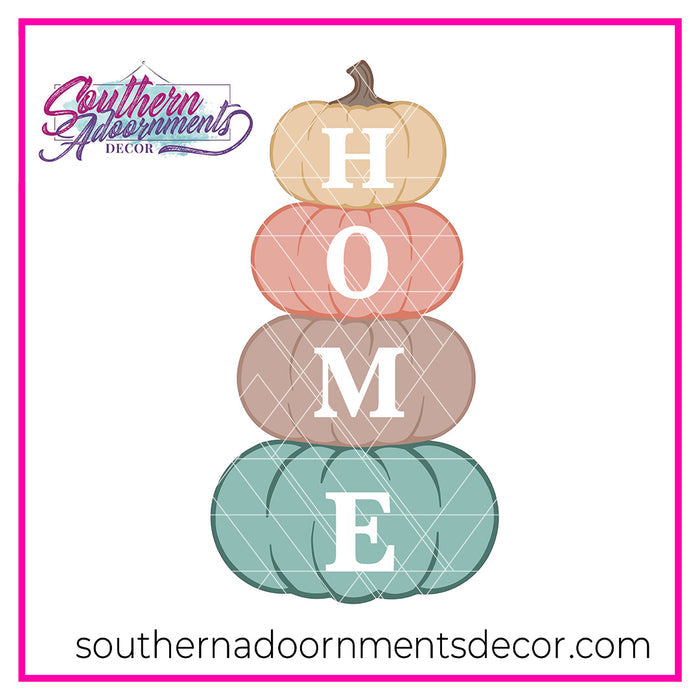 HOME Pumpkin Stack Blank