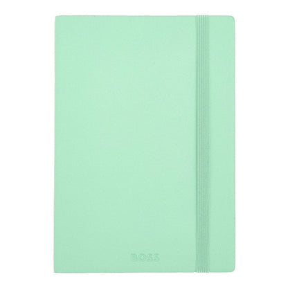 HUGO BOSS Notizbuch Monogram Pastel, A5, light green - 4