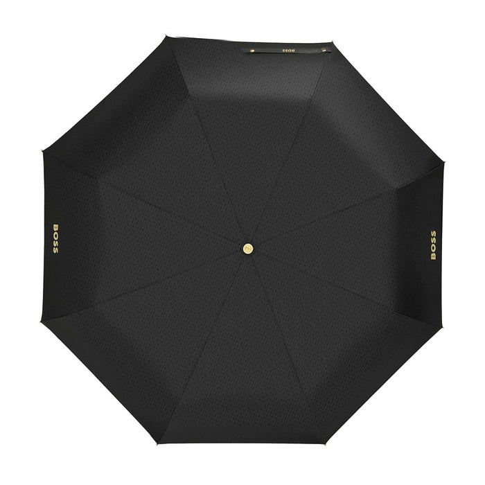 HUGO BOSS Regenschirm Double B Black & Gold - 5