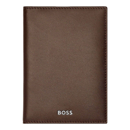 HUGO BOSS Reisebrieftasche, Classic Smooth, Brown, 4