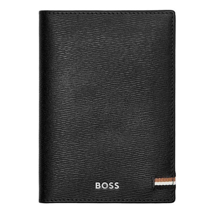 HUGO BOSS Reisebrieftasche, Iconic Black, 4