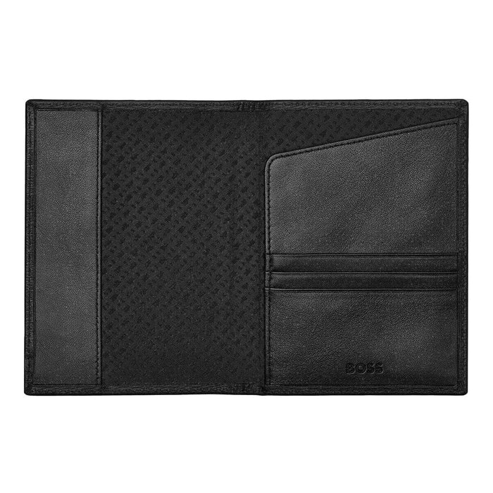 HUGO BOSS Reisebrieftasche, Iconic Black, 5