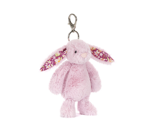 Jellycat Thistlepop Blossom Bunny Bag Charm