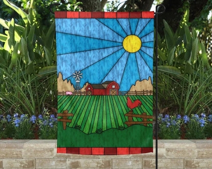 Joyful Crops | Garden Flag