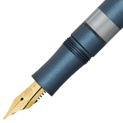 Kaweco Füller, Tintenglas AL Sport Mit transparentem Tintenfenster, Navy