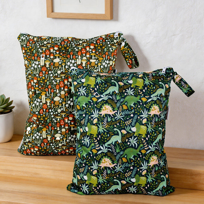 Mama Koala Wet Dry Bags(2 Pack)-Forest