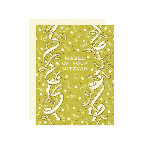 Mazel on your Mitzvah Greeting Card