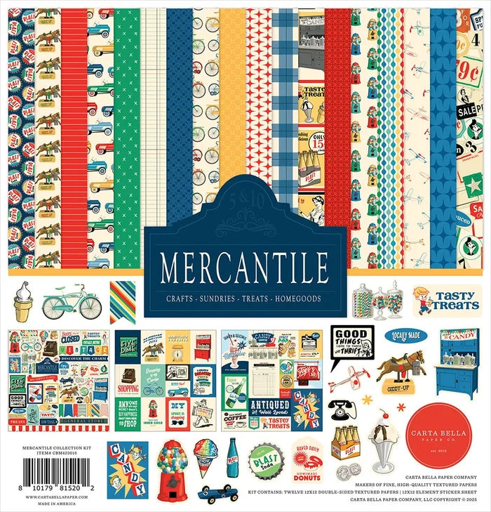 Mercantile paper collection by Carta Bella