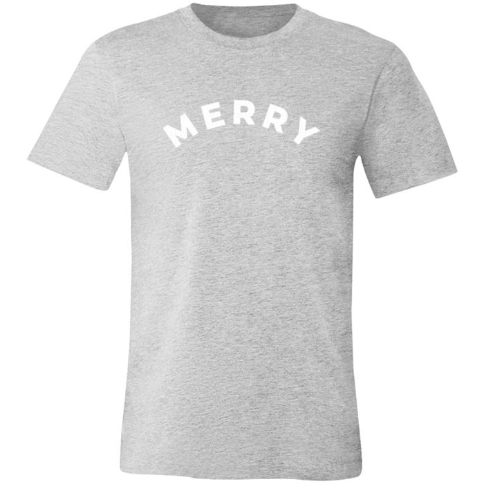 MERRY graphic t-shirt in Athletic Heather