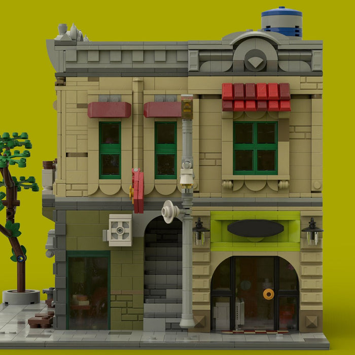 MOC - 233257 Ha Noi Old Street Klemmbausteine - LesDiy - Klemmbausteine