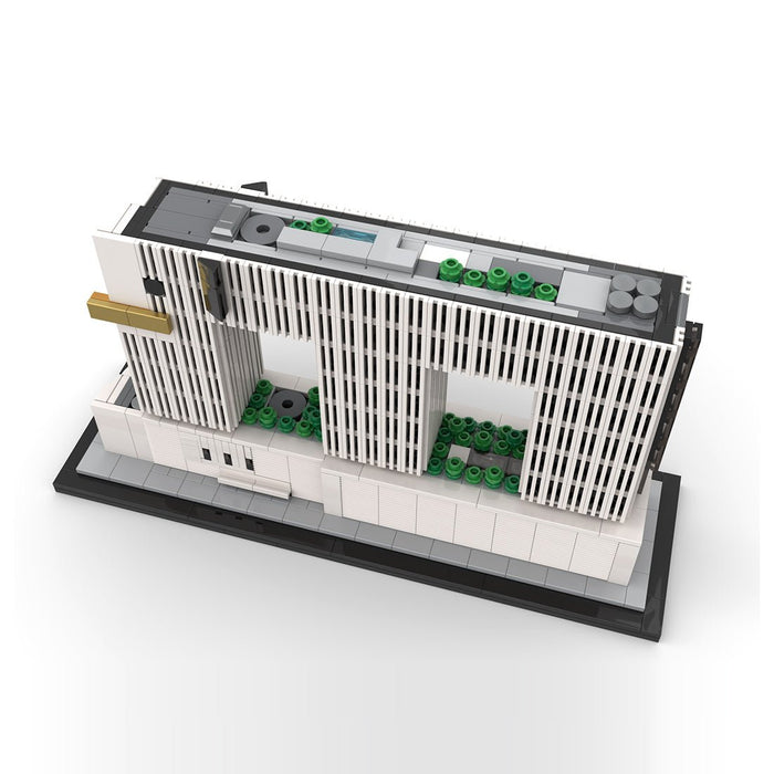 MOC - 237294 Elephant Building 1:800 Scale Klemmbausteine - LesDiy - Klemmbausteine