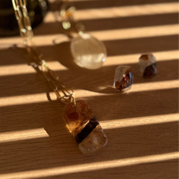 Necklace - Emeline - Rectangle