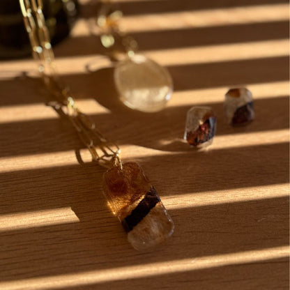 Necklace - Emeline - Rectangle