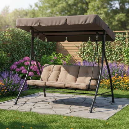 Replacement Canopy for HD Flat Roof RUS4590 Swing - Brown, 350