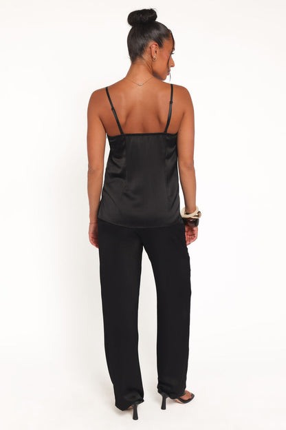 Petal and Pup USA SETS Selena Pant Set - Black