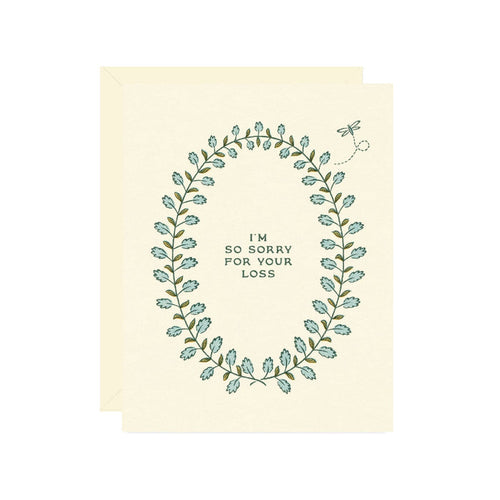 Sorry For Your Loss Greeting Card