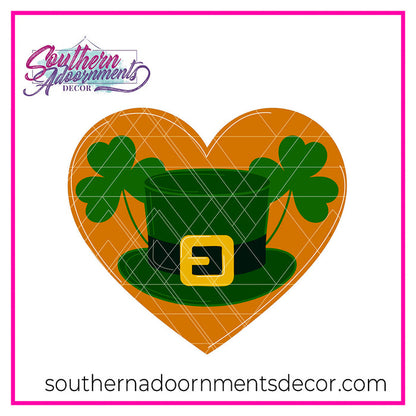 St. Patrick's Heart Blank