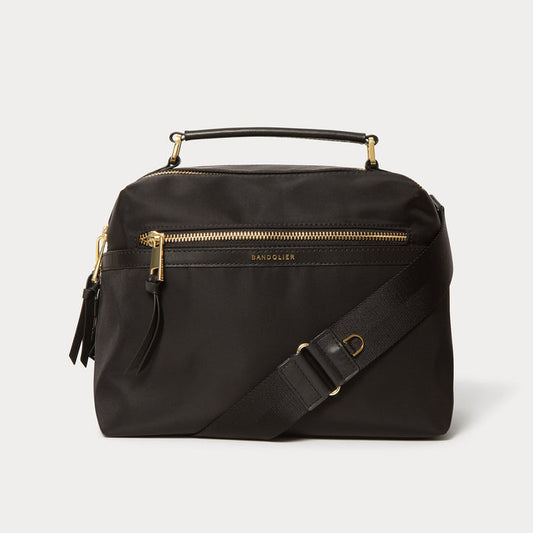 Sylvie Nylon Bag - Black/Gold