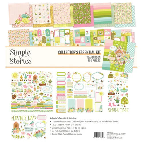Tea Garden collectors essential kit by simple stories