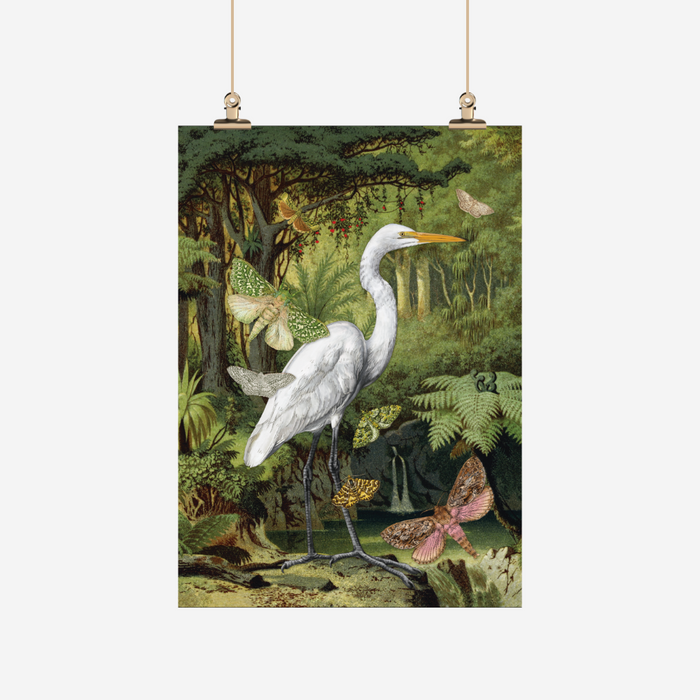 Tea Towel - Heron