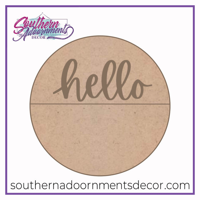 Versatile Split Round Blank