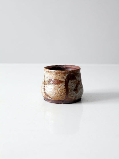 vintage studio pottery vase