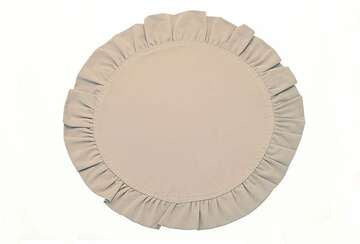 Walton & Co Ruffle Edge Placement - Natural