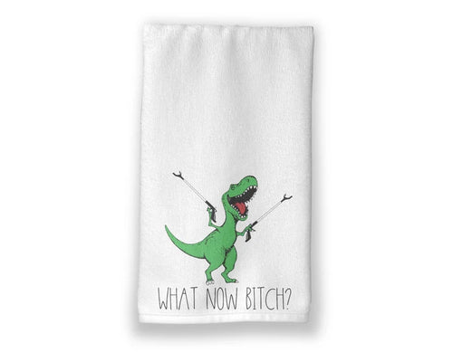 What Now Dinosaur | Kitchen Towel