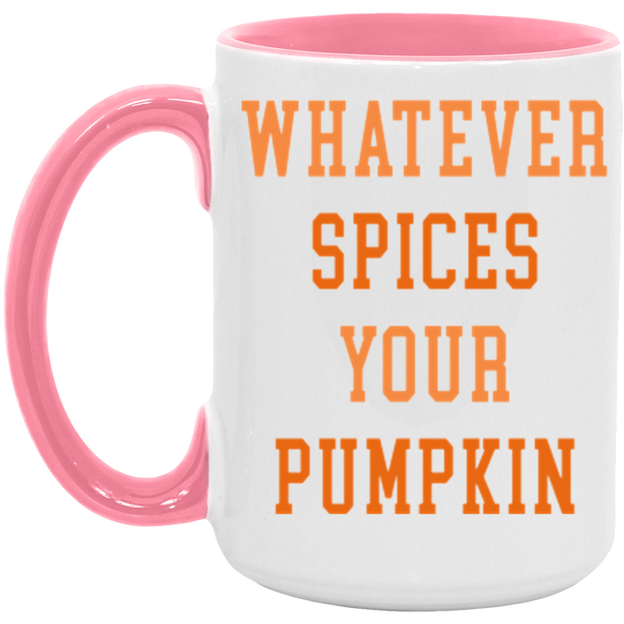 Whatever Spices Your Pumpkin ceramic coffee mug, product photo 5