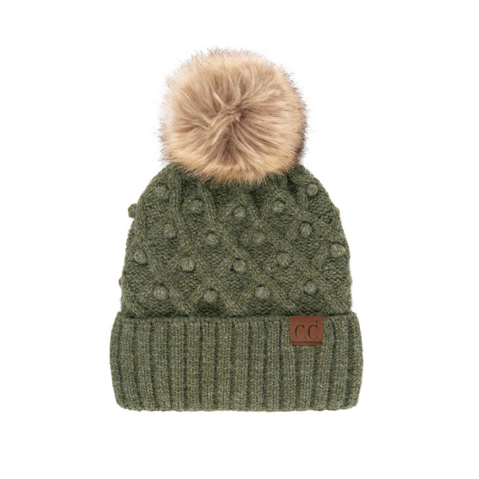 Zara Bobble Beanie Hat