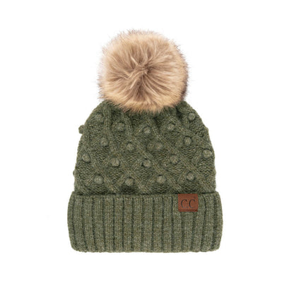 Zara Bobble Beanie Hat