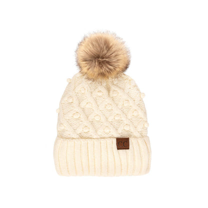 Zara Bobble Beanie Hat